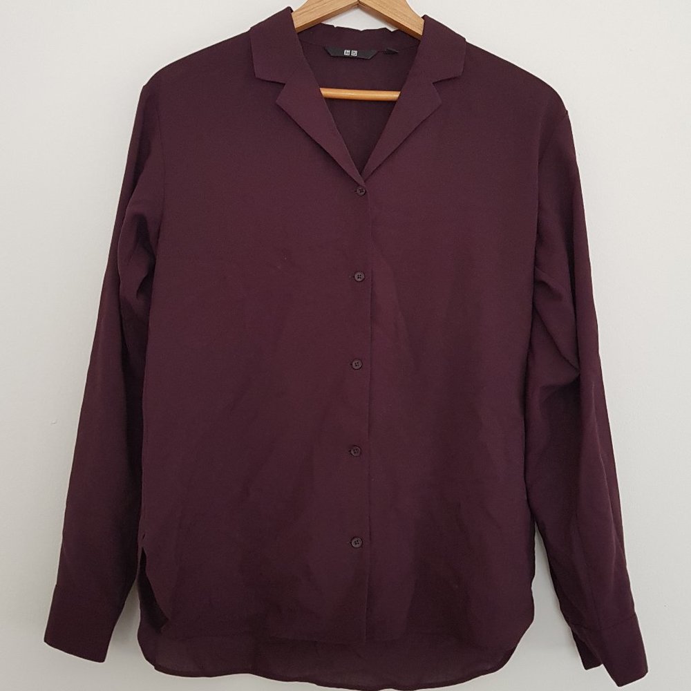 Uniqlo Button Up Collar Shirt XS